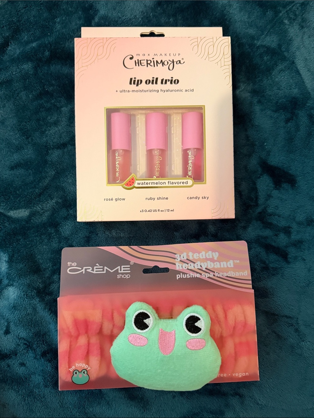 Cherimoya Lip Oil Trio - Pink (Watermelon Flavored)